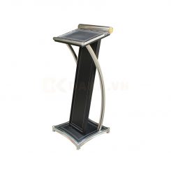 Bục phát biểu inox giá rẻ bọc da PB5218 hinh3